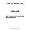J924644 - OIL PUMP, 6CT