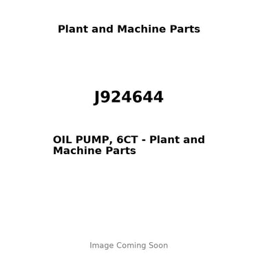 J924644 - OIL PUMP, 6CT