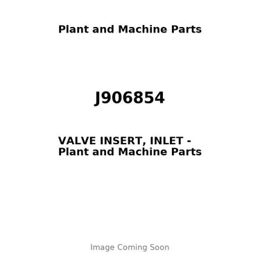 J906854 - VALVE INSERT, INLET