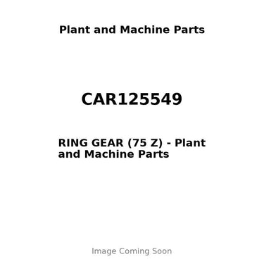 CAR125549 - RING GEAR (75 Z)