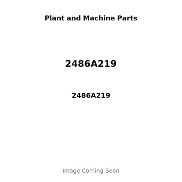 2486A219 - OIL COOLER