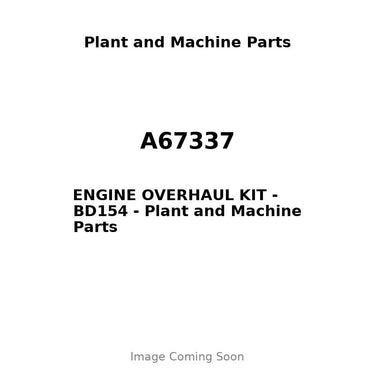 A67337 - ENGINE OVERHAUL KIT - BD154