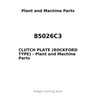 85026C3 - CLUTCH PLATE (ROCKFORD TYPE)