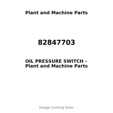 82847703 - OIL PRESSURE SWITCH