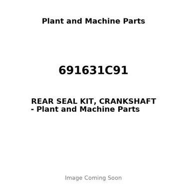 691631C91 - REAR SEAL KIT, CRANKSHAFT