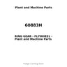 60883H - RING GEAR - FLYWHEEL