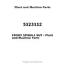 5123112 - FRONT SPINDLE NUT