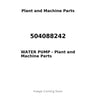 504088242 - WATER PUMP