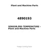 4890193 - SENSOR,PRS TEMPERATURE