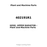 402191R1 - HOSE, UPPER RADIATOR