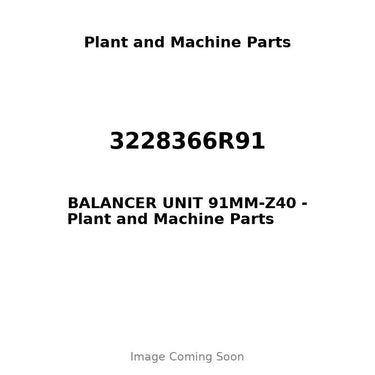 3228366R91 - BALANCER UNIT 91MM-Z40
