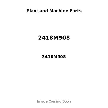 2418M508 - STEM SEAL - VALVE