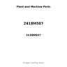 2418M507 - STEM SEAL - INLET VALVE