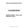 3144661R94 - WATER PUMP