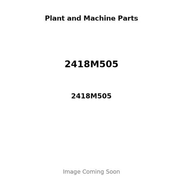 2418M505 - STEM SEAL - EXHAUST VALVE