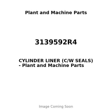 3139592R4 - CYLINDER LINER (C/W SEALS)