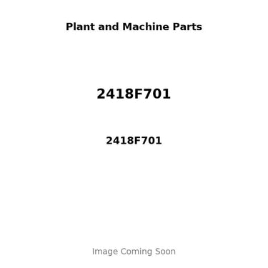2418F701 - REAR CRANKSHAFT HOUSING & SEAL