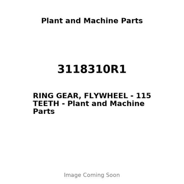 3118310R1 - RING GEAR, FLYWHEEL - 115 TEETH