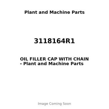 3118164R1 - OIL FILLER CAP WITH CHAIN