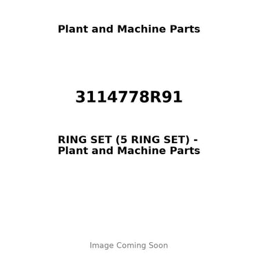 3114778R91 - RING SET (5 RING SET)