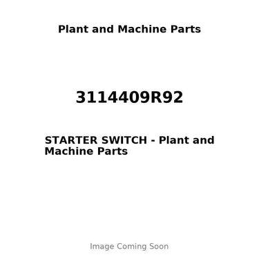 3114409R92 - STARTER SWITCH