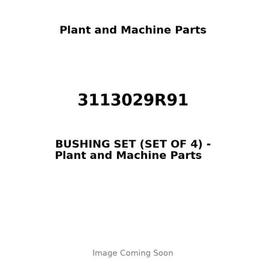 3113029R91 - BUSHING SET (SET OF 4)