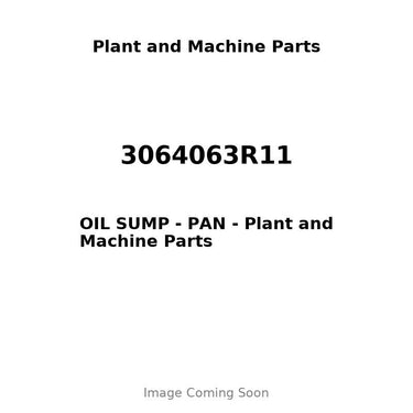 3064063R11 - OIL SUMP - PAN