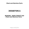 3056875R11 - BEARING - MAIN THRUST 020