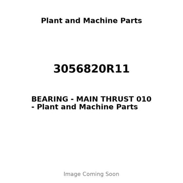 3056820R11 - BEARING - MAIN THRUST 010