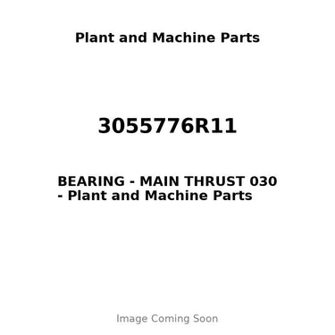 3055776R11 - BEARING - MAIN THRUST 030