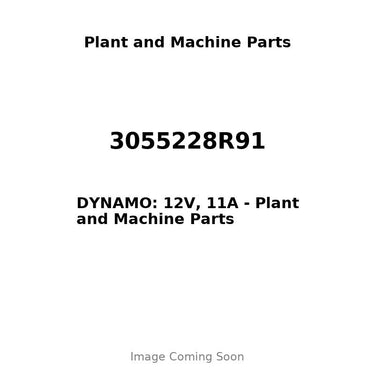 3055228R91 - DYNAMO: 12V, 11A