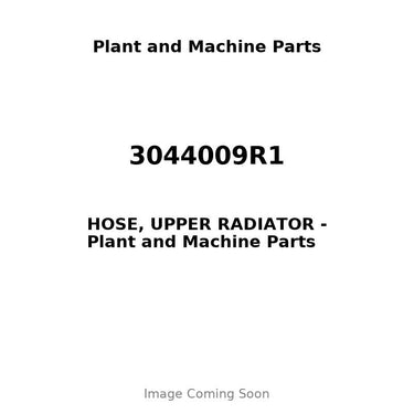 3044009R1 - HOSE, UPPER RADIATOR