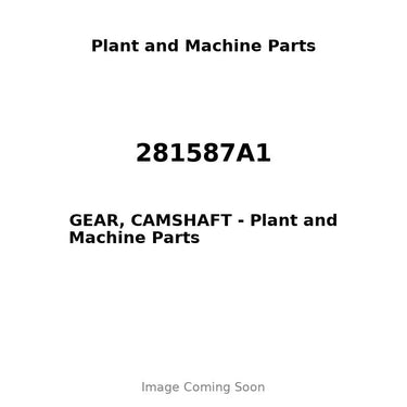 281587A1 - GEAR, CAMSHAFT