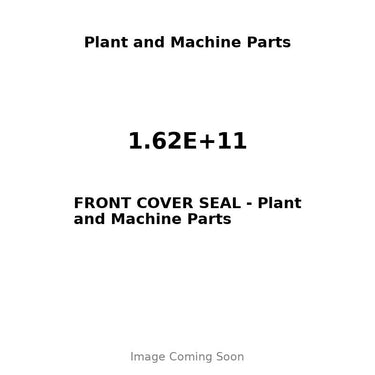 1.62E+11 - FRONT COVER SEAL