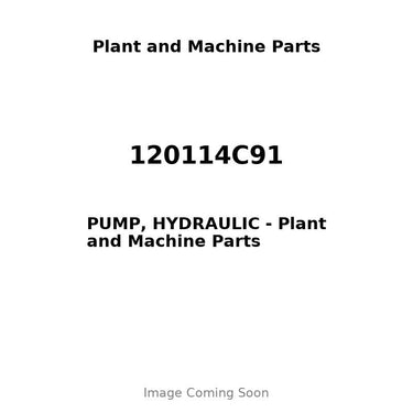 120114C91 - PUMP, HYDRAULIC