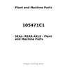 105471C1 - SEAL- REAR AXLE