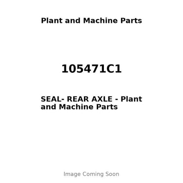 105471C1 - SEAL- REAR AXLE