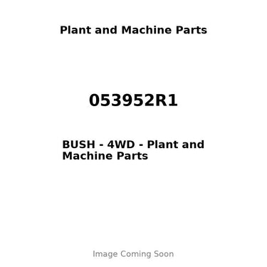 053952R1 - BUSH - 4WD