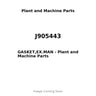 J905443 - GASKET,EX.MAN
