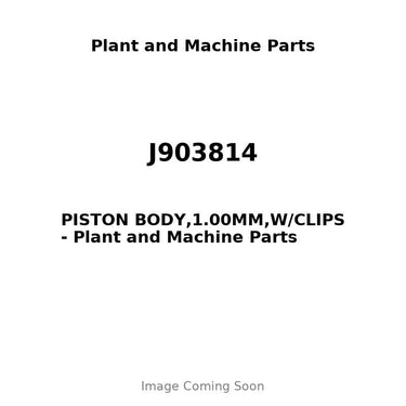 J903814 - PISTON BODY,1.00MM,W/CLIPS