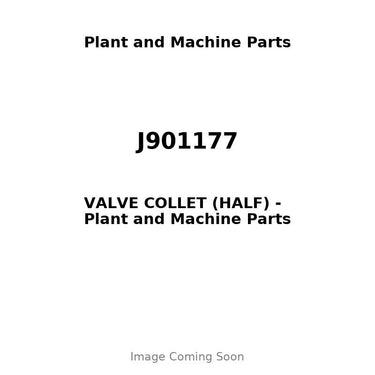 J901177 - VALVE COLLET (HALF)