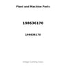 198636170 - REAR SEAL, CRANKSHAFT