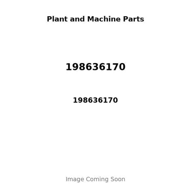 198636170 - REAR SEAL, CRANKSHAFT