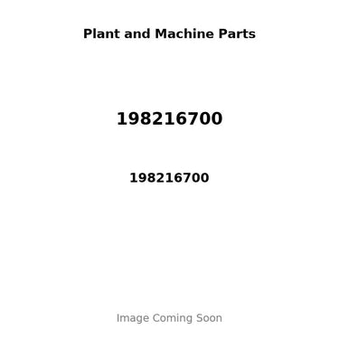 198216700 - VALVE SPRING