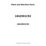 1842901C92 - BEARING PAIR, CONROD - .50MM