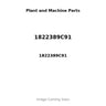 1822389C91 - BEARING PAIR, CONROD - STD