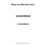 11010381D - PISTON & PIN 1.00MM