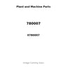 0780007 - VALVE SPRING - INNER