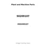 050209107 - REAR SEAL, CRANKSHAFT