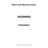 050209083 - REAR SEAL, CRANKSHAFT